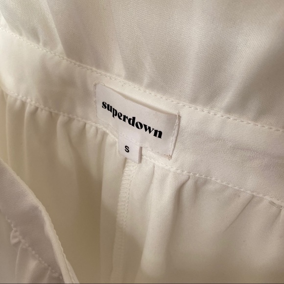 NWT Superdown• Revolve Joya Tie Front Romper - Picture 5 of 6